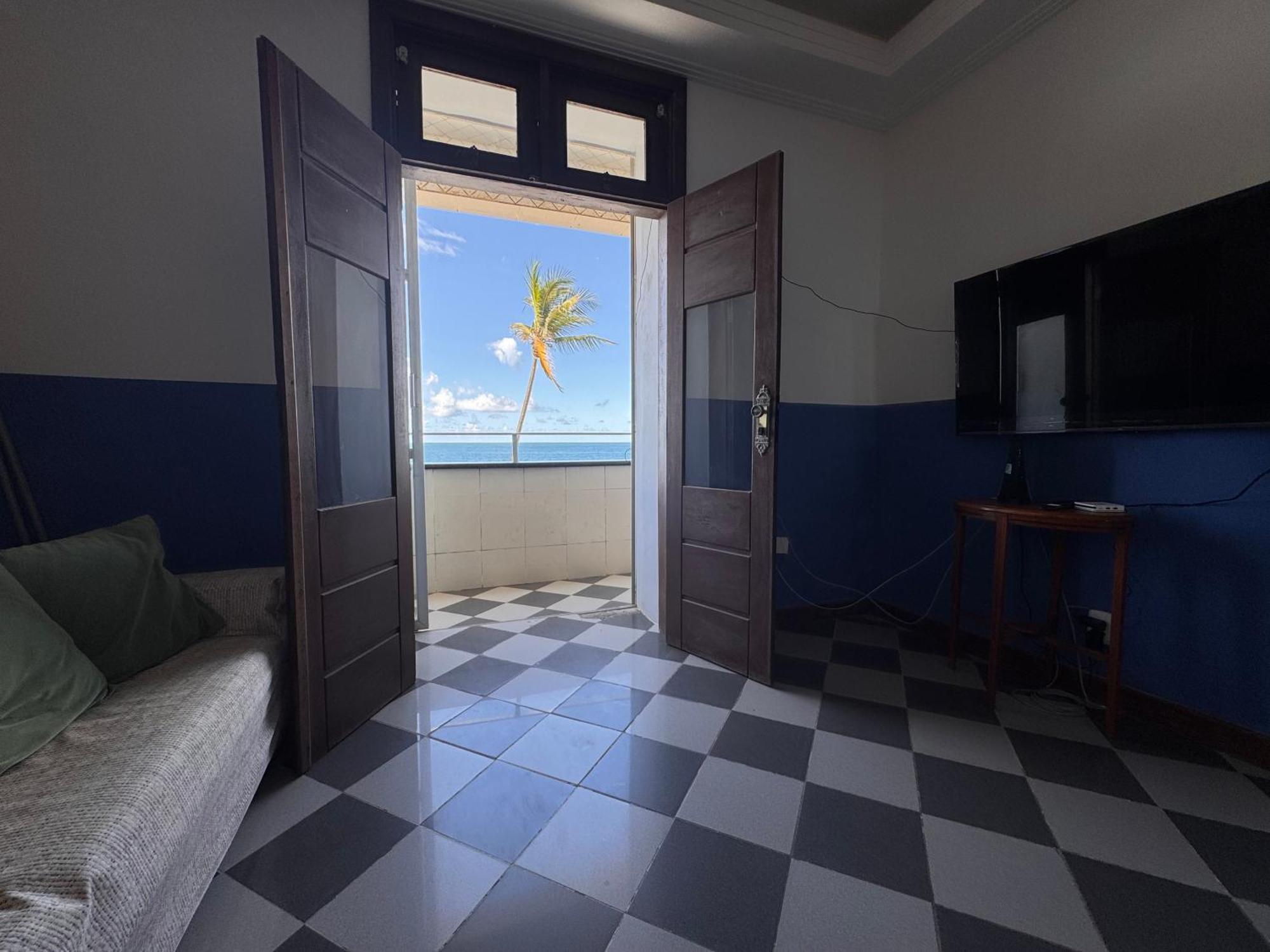 Apartamento Frente Mar Na Barra, Salvador-Ba Buitenkant foto